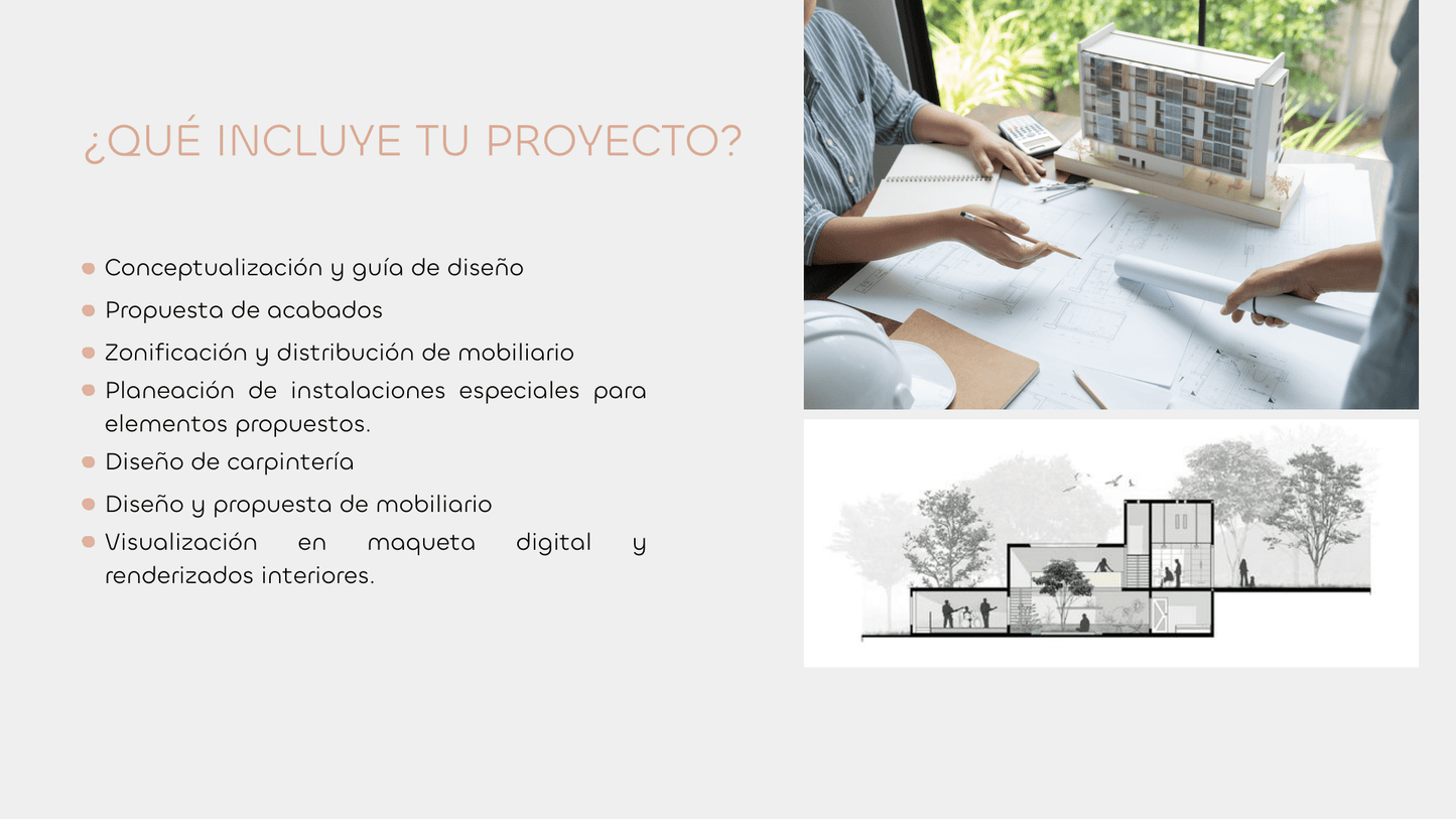 Proyecto integral de Interiorismo