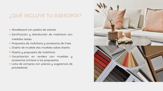 Asesoria de interiorismo